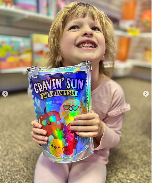 Cravin' Sun Fruit Juice Pouch Handbag š